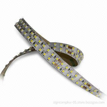 LED Strip with 24V DC Voltage and 3M Adhesive Tape on Ribbon Backside
